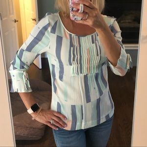 3/4 sleeve blouse by Caslon